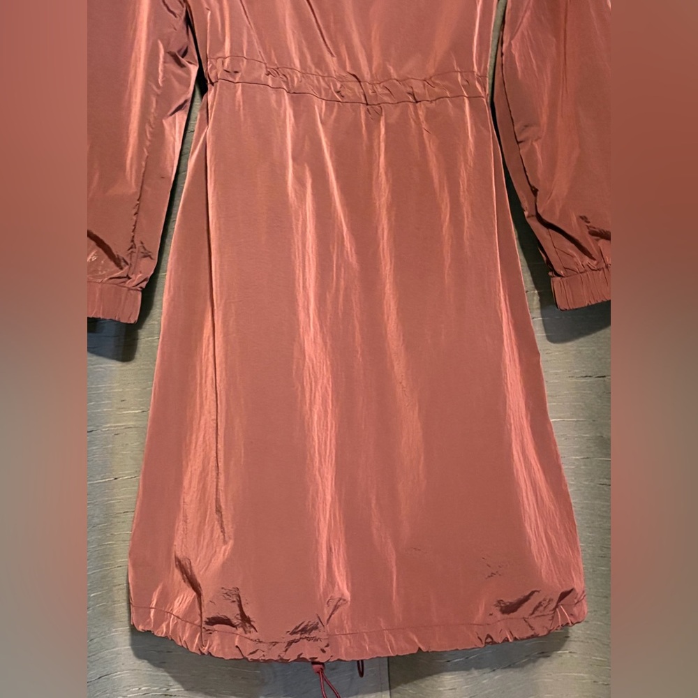 NWT- Chicos Maroon Long lightweight adorable hooded jacket for all seasons❤️ - Picture 9 of 16